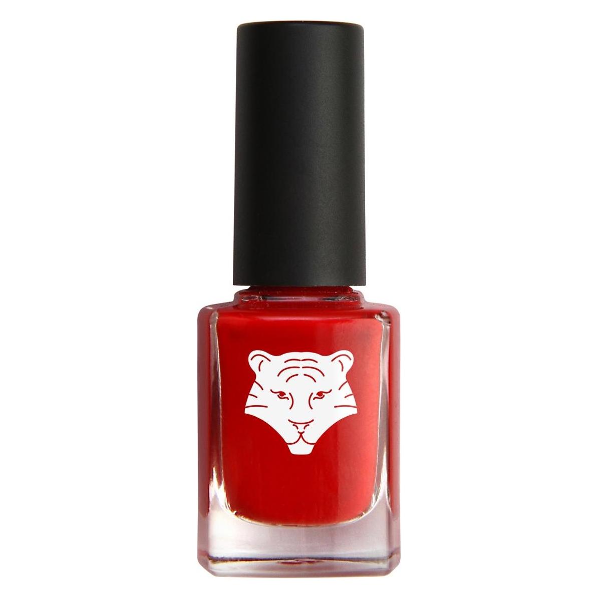 All Tigers Veganer & natürlicher Nagellack (Hit It Big 298 Rot, Gel-Effekt Nagellack) (ALTI28)