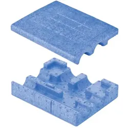 Geberit Dämmbox zu Mapress C-Stahl 242163001 Kreuzungsfitting