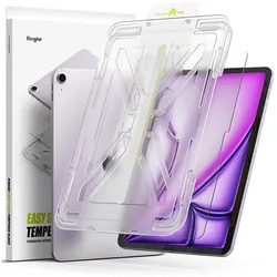 Ringke Screen Protector for iPad Air 13" M2 (2024) EASY SLIDE TEMPERED GLASS w installation Jig (Apple iPad Air 13 2024, Apple iPad Air 13 2025, Apple iPad Air 13 2026), Tablet Schutzfolie