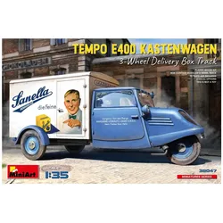 Mini art Tempo E400 Kastenwagen 3-Wheel Delivery Box Track