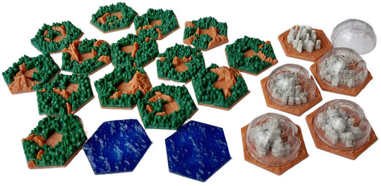 Fryxgames Terraforming Mars: 3D Tiles Amazonis