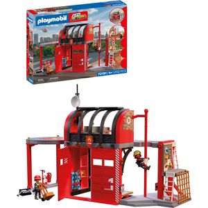 playmobil Spielset CITY ACTION 72191, ab 4 Jahre, Große Feuerwehrstation, 201 Teile