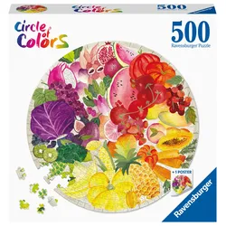 Ravensburger Puzzle - Circle of Colors - Fruits & Vegetables 500 Teile