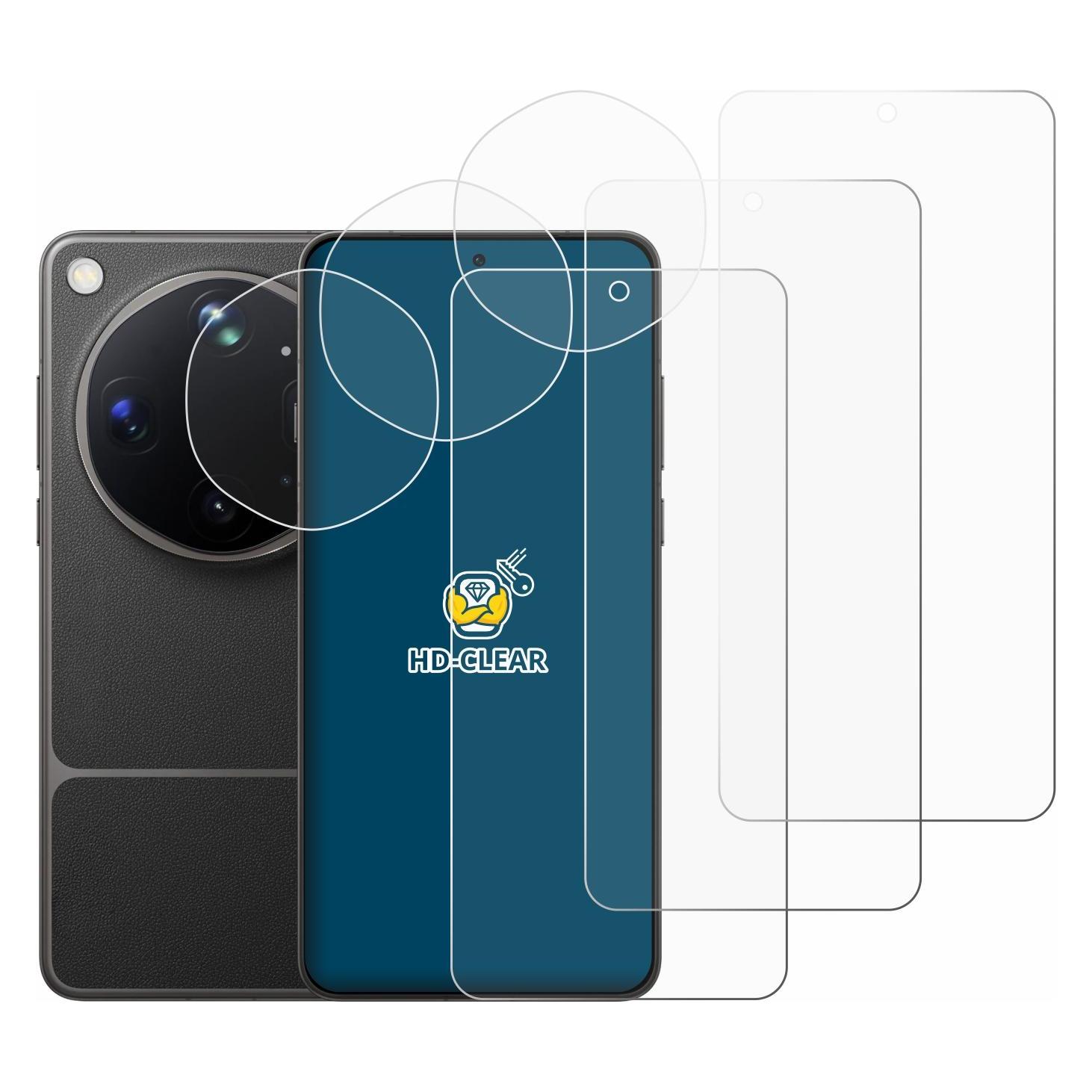 Brotect Schutzfolie für Oppo Find X9 Ultra (Display+Kamera) Displayschutz Displayschutzfolie Folie Klar (6 Stk., Oppo Find X9 Ultra) (4263226)