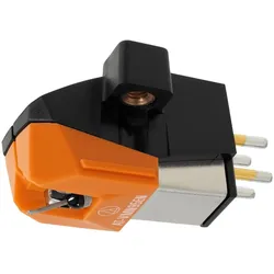 Audio-Technica AT-VM95EN (Tonabnehmer), Plattenspieler Zubehör, Orange, Schwarz, Silber