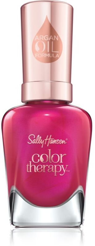 Sally Hansen Color Therapy nourishing nail varnish shade 250 Rosy Glow 14.7 ml