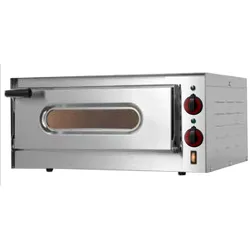 EURAST - Pizzaofen mit 1 elektrischen kammer für 1 pizza ø 360 - 550x430x260 mm - 1600 W 230/1V - 51G10012