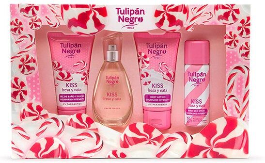 Tulipan Set Kiss Fresa Y Nata Edt 50