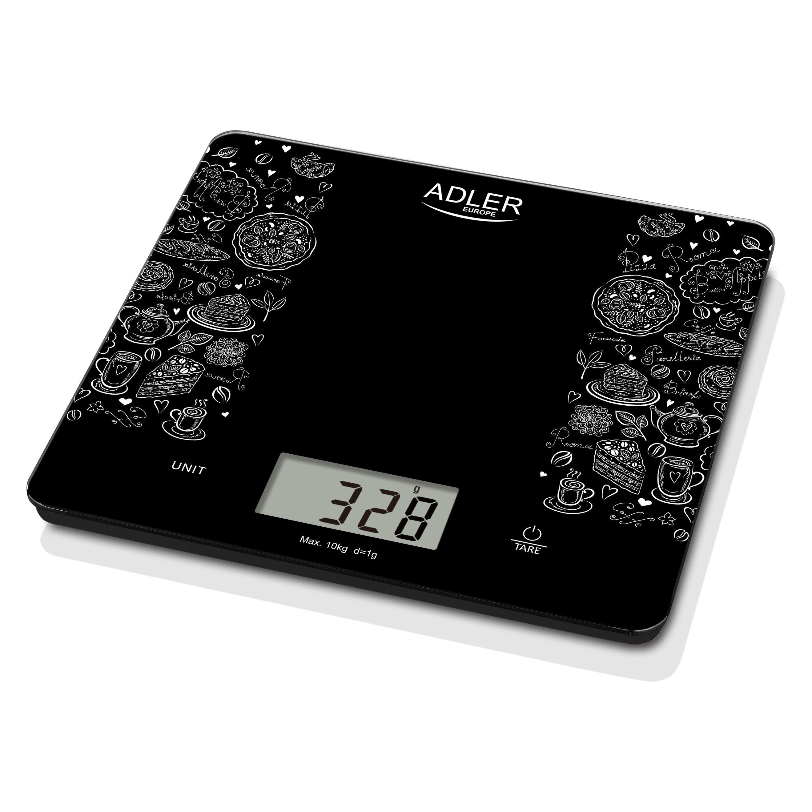 Adler AD 3171 Küchenwaage Rechteck Elektronische Küchenwaage (AD 3171)
