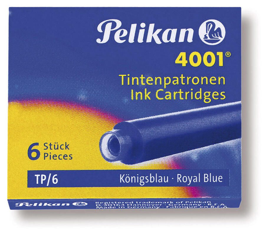 Pelikan Tintenpatronen für Füller königsblau 100401545