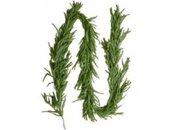 VEVOR Guirlande de Noël, 2,7 m, Guirlande de Pin Norfolk Artificiel, Décoration de Noël Verte, pour Intérieur, Extérieur, sur Table, Manteau de Cheminées, Cheminées, à Suspendre, à Poser, Couronnes