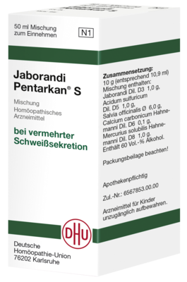DHU-Arzneimittel GmbH & Co. KG JABORANDI PENTARKAN S Mischung 50 ml 04780176