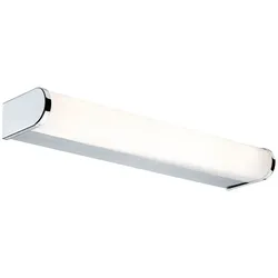 Paulmann LED Wandleuchte / Spiegelleuchte HomeSpa ARNEB, IP44, 9W 3000K 700lm, Chrom / satiniert PAUL-70879