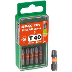 SPAX Bits T40 T-STAR Plus, 5St.