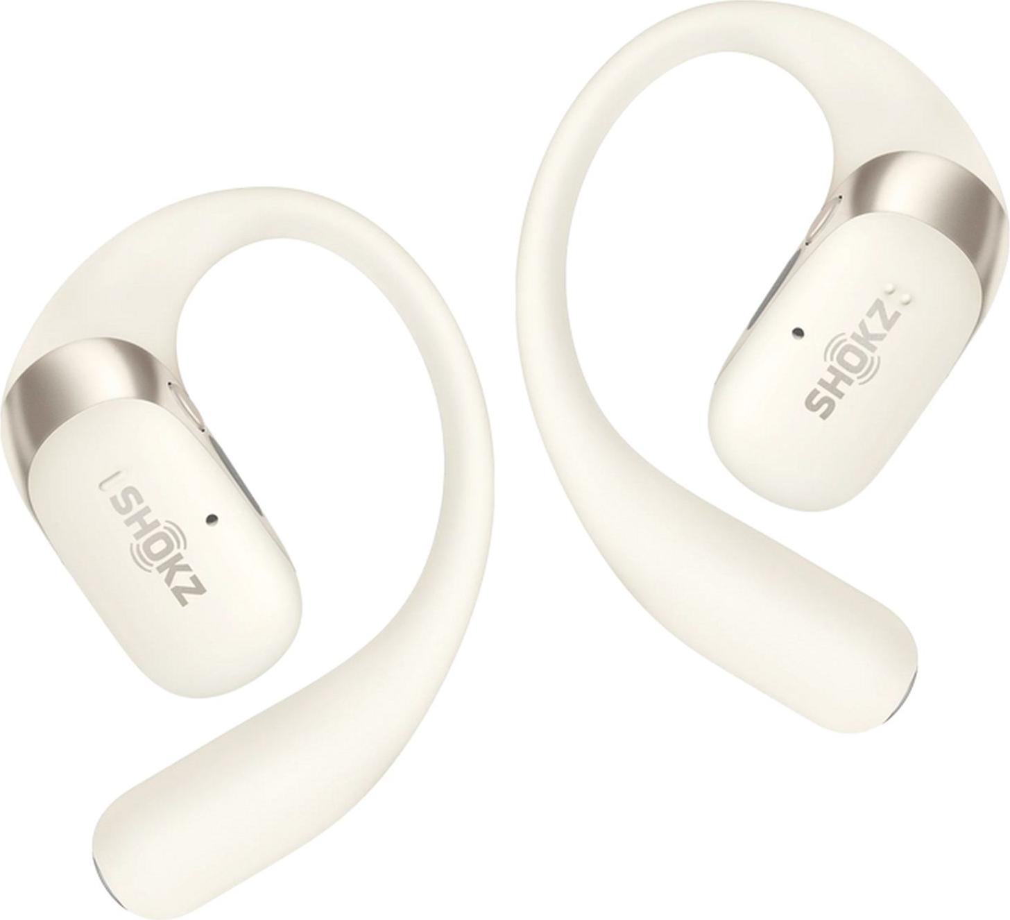 SHOKZ OpenFit 2, True Wireless Stereo (TWS), Anrufe/Musik/Sport/Alltag, Kopfhörer, Beige