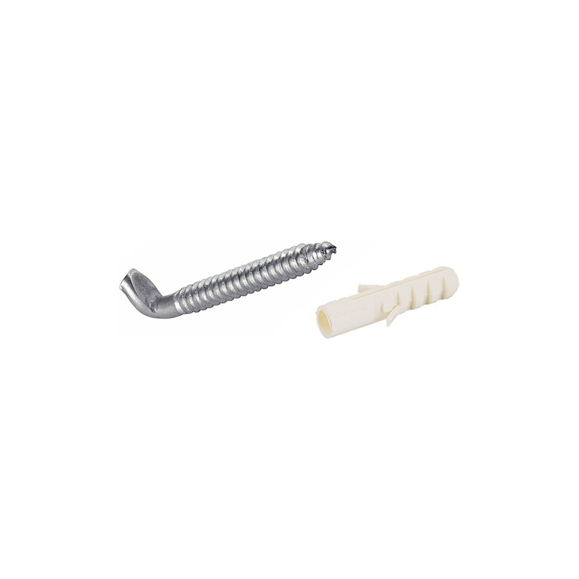 Hettich Schrank-Aufhängehaken 46103, Durchmesser 6x50mm Stahl verzinkt)