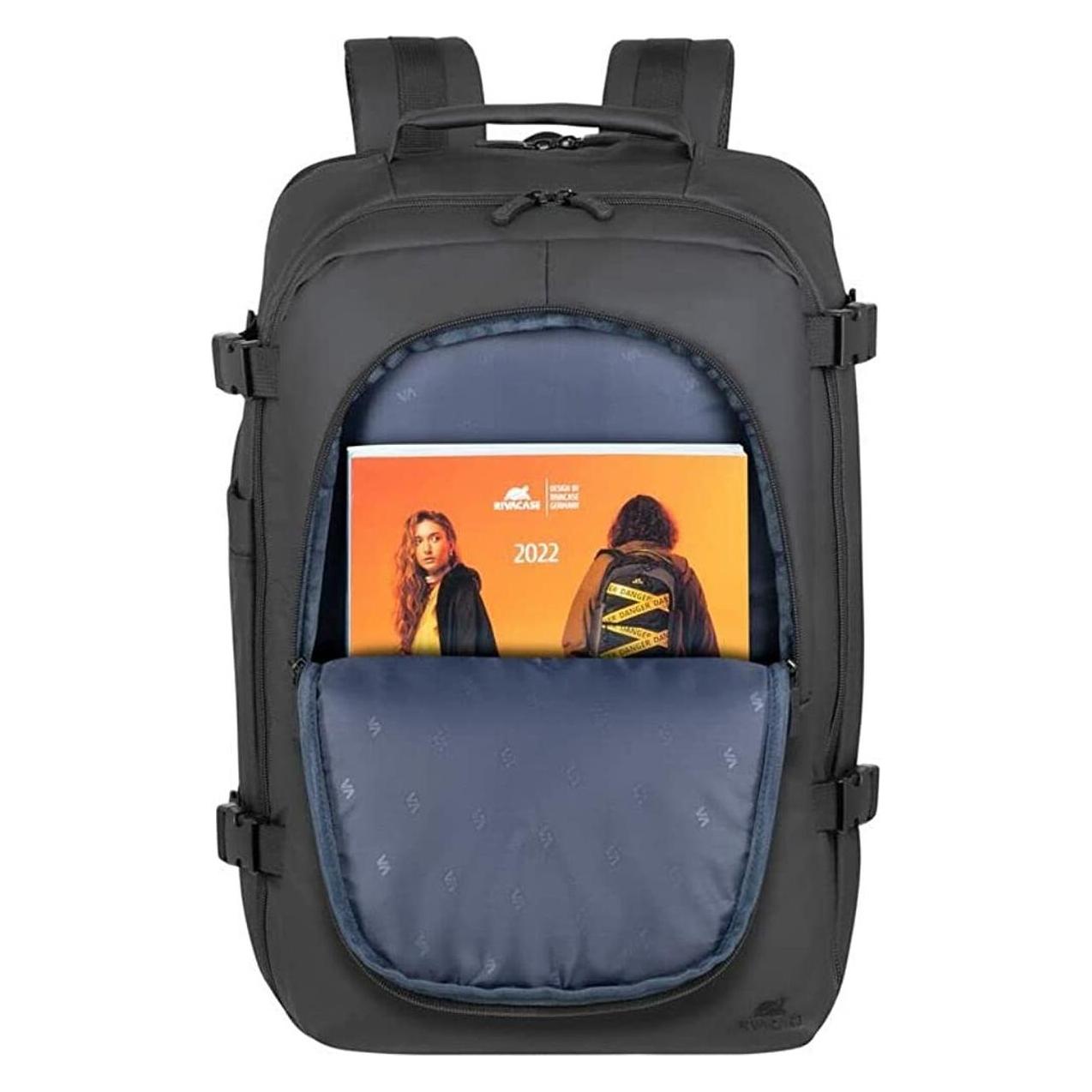 Rivacase Riva NB Rucksack Tegel-Eco 17,3" schwarz 8465 (8465 BLACK ECO BACKPACK)