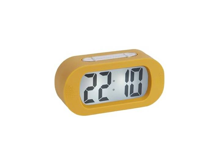 Karlsson Wekker Gummy - Rubberized Okergeel - 14x7x5cm