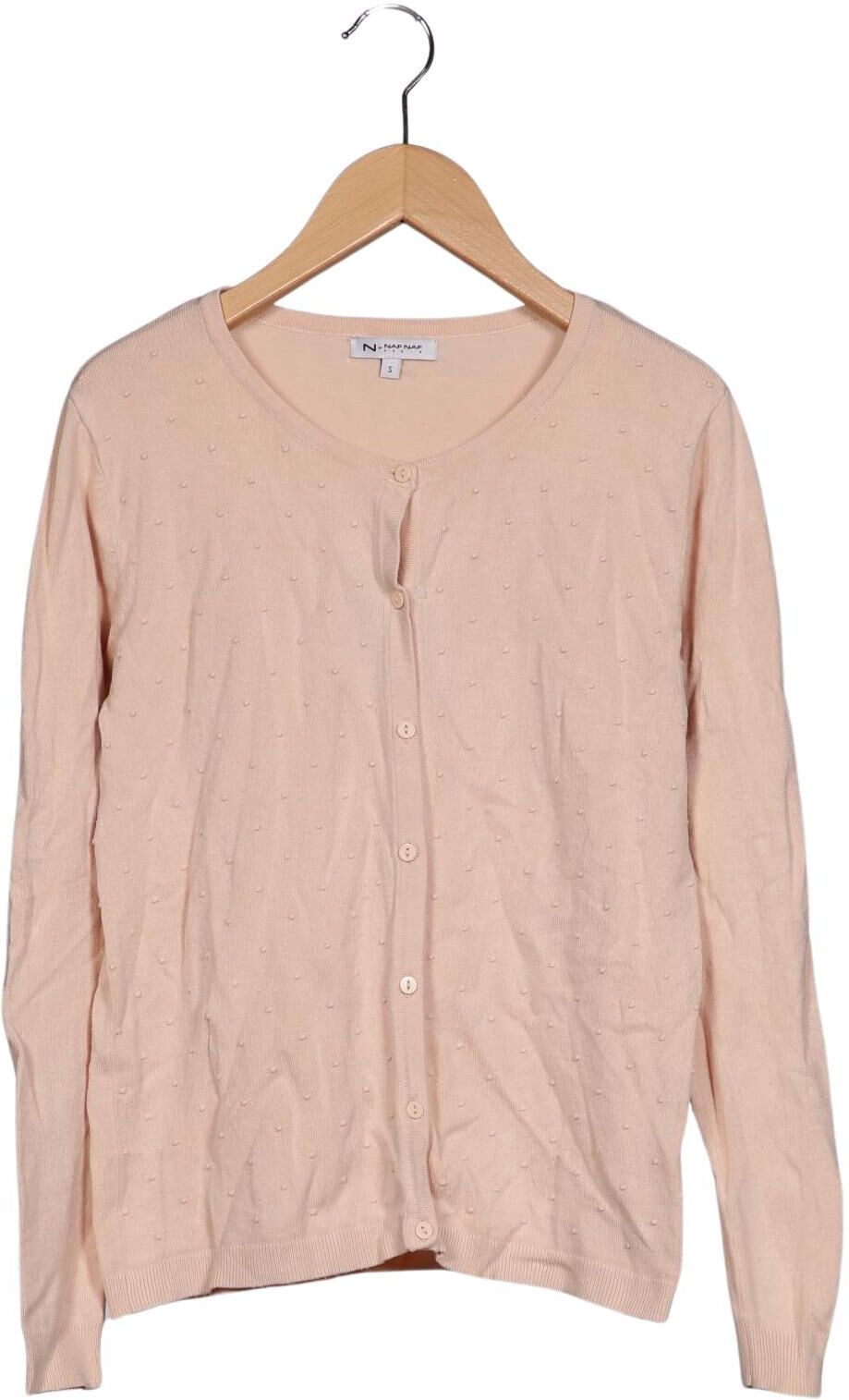 NAF NAF Damen Strickjacke, Pink, Gr. S, kein / Etikett - Second Hand