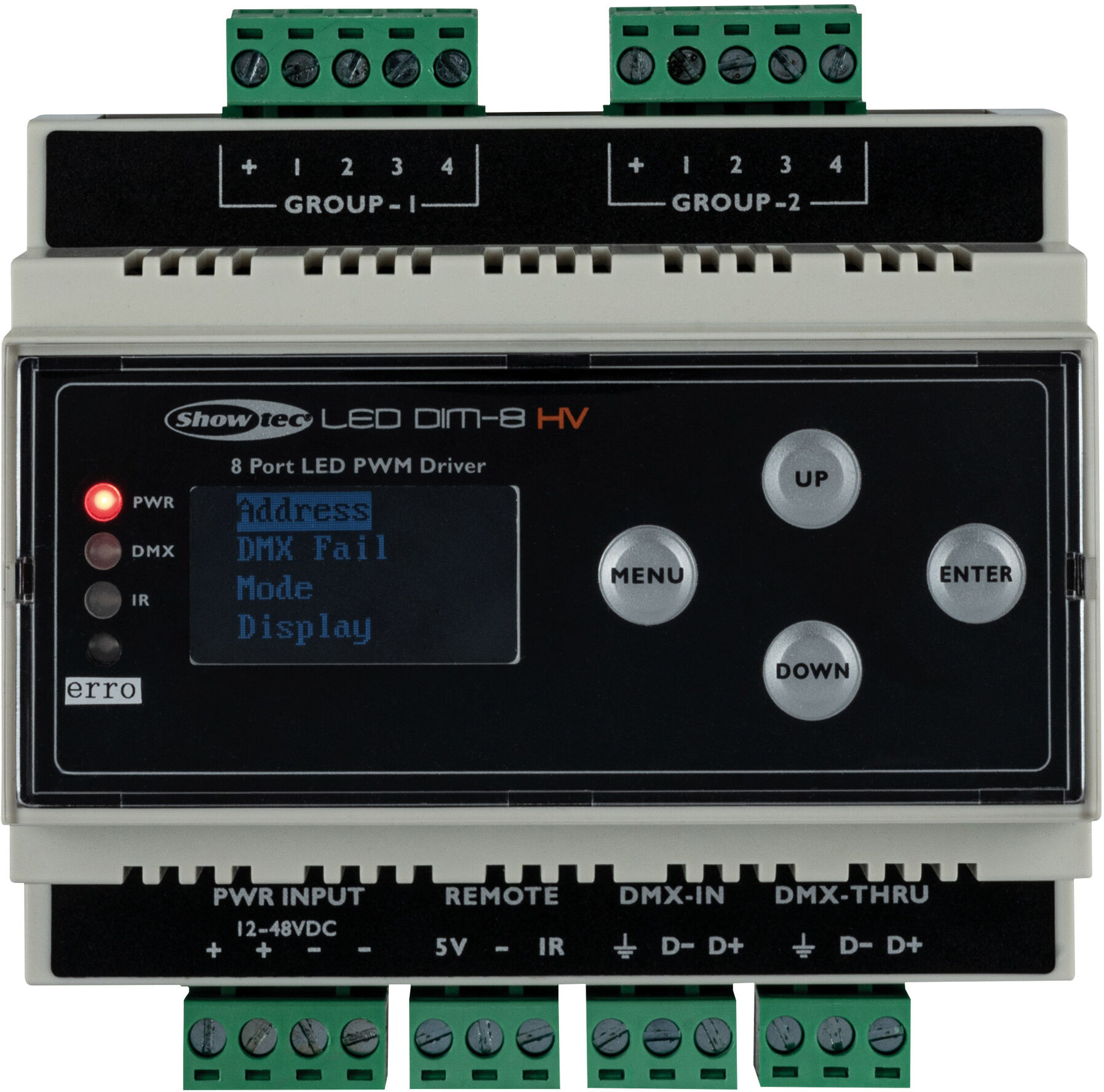 Showtec Led Dim-8 Hv Din-Schiene