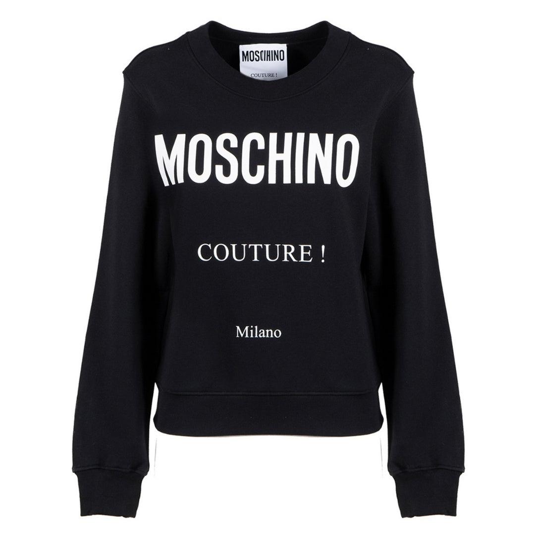 Moschino Couture Milano Zwarte Trui