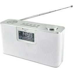 Soundmaster DAB700WE (DAB+, FM, Bluetooth), Radio, Silber