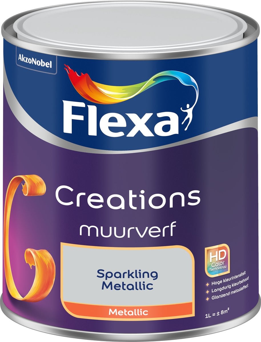 Flexa Creations Muurverf Metallic Sparkling Metallic - 1 l