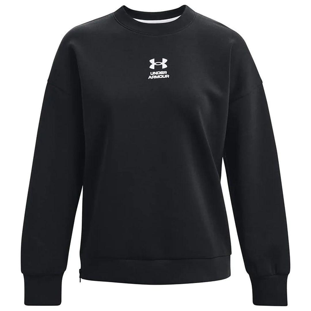 Under Armour Summit Strick Damen schwarzer übergroßer Pullover