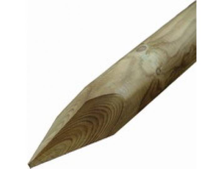 Rondhout palissade ø6x100cm