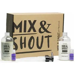 Mix & Shout, Shampoo, Rutina Equilibrante Pack of 4 (Flüssiges Shampoo, 250 ml)