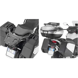 Givi, Motorradgepäck, Top-Case Träger SRA Aluminium