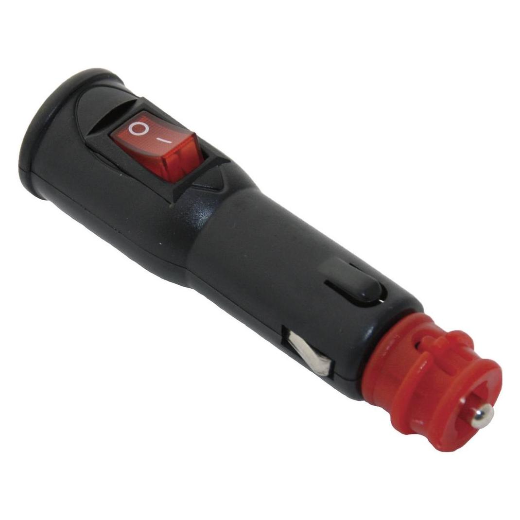 Universalstecker mit Schalter Belastbarkeit Strom max.=8 A Passend für (Details) (28109)