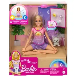 Barbie Wellness Meditations Puppe (blond) und Spielset