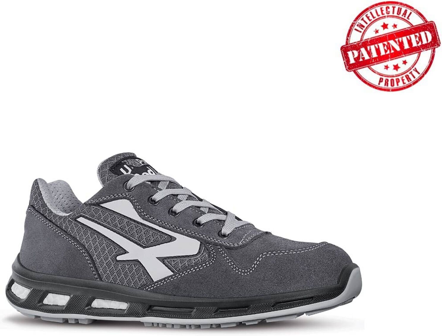 U-Power Redlion Halbschuh Push S1P ESD SRC Größe 37 (0RL20056)