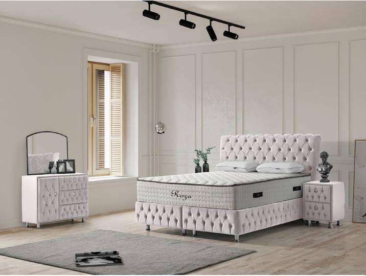 Sitheim® Boxspringbett Design Saphira Bett Ohne Matratze, Top Qualität