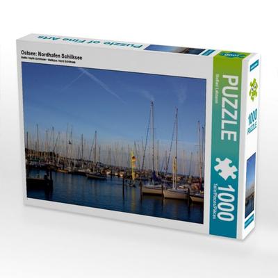 CALVENDO Puzzle Ostsee: Nordhafen Schilksee | 1000 Teile Lege-Größe 64x48cm Foto-Puzzle für glückliche Stunden
