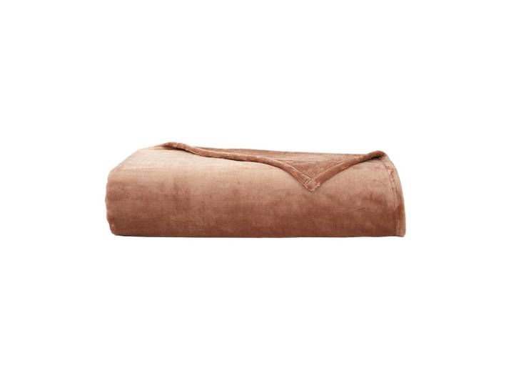 Couvre lit en polaire rose 220 x 240 cm