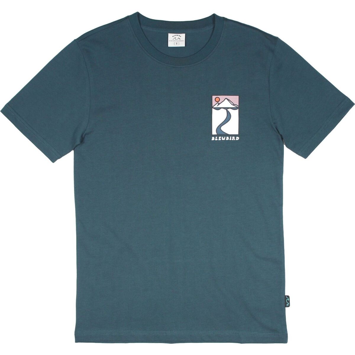 Bleubird Journey Tee - Marine teal XS TEE-JOUR-MAR-XS