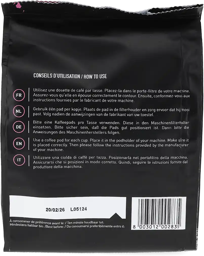 Gimoka   Mild - 36 Dosettes de café pour Senseo - Americano - Compatible Senseo