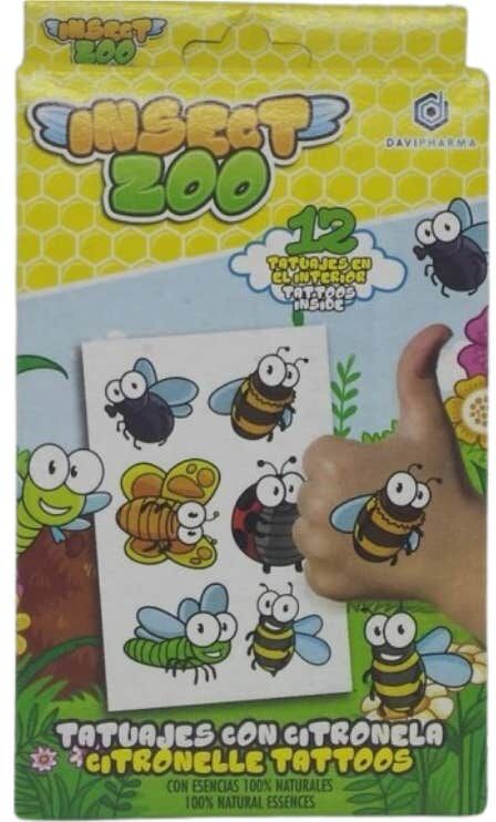 Davipharma Caja Tattoos Citronella Insect Zoo