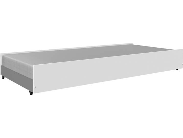 Wimex Multiraumkonzept Ausziehliege Holzwerkstoff Weiß 199x94x27