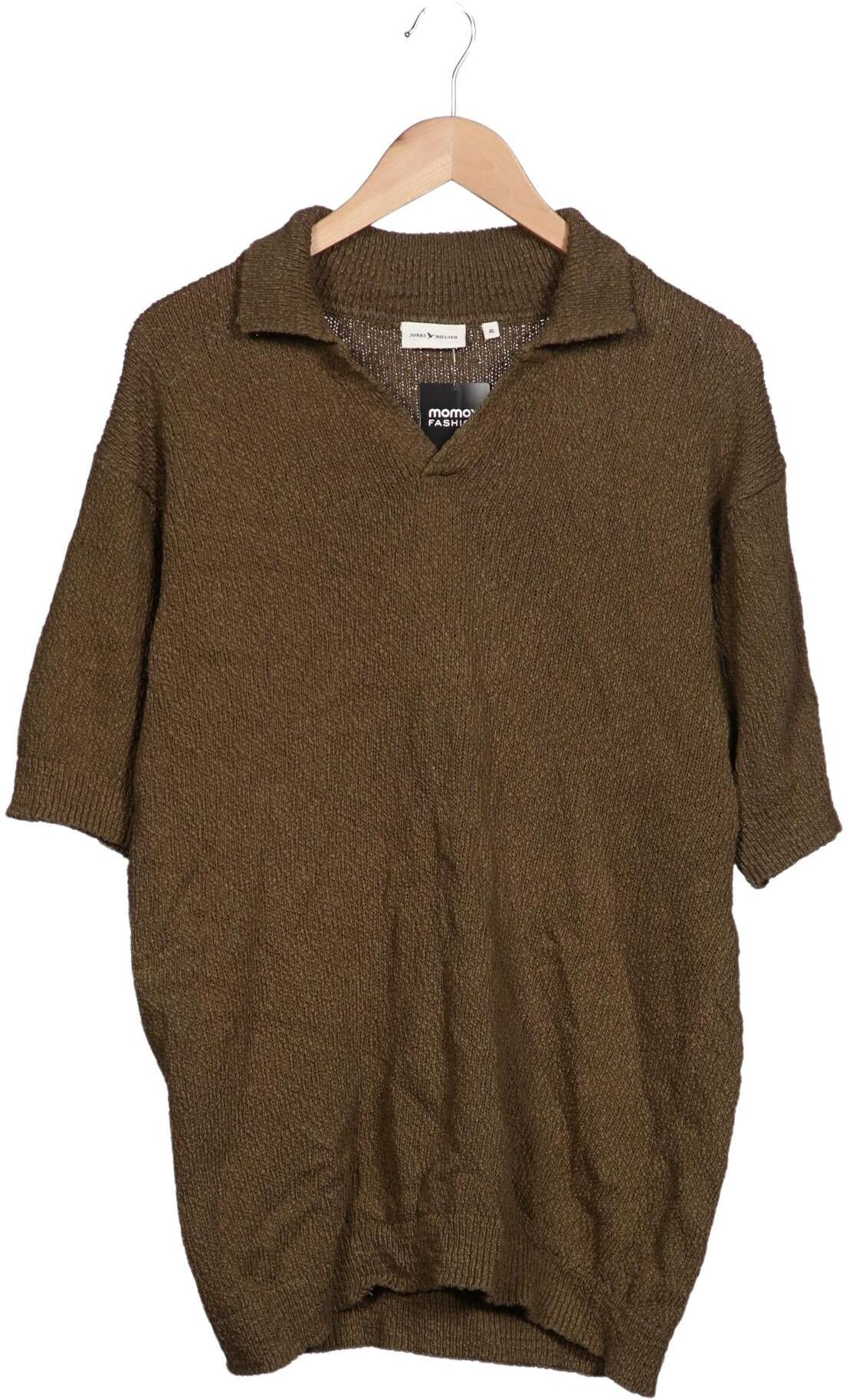 Jonas Nielsen Damen Pullover, Grün, Gr. XL, Baumwolle - Second Hand