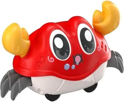 Youfap Market Double Return Force Kids Shake Simulation Crab Toy, Running Bubble Crab Crawling Toy For Children Playtime red