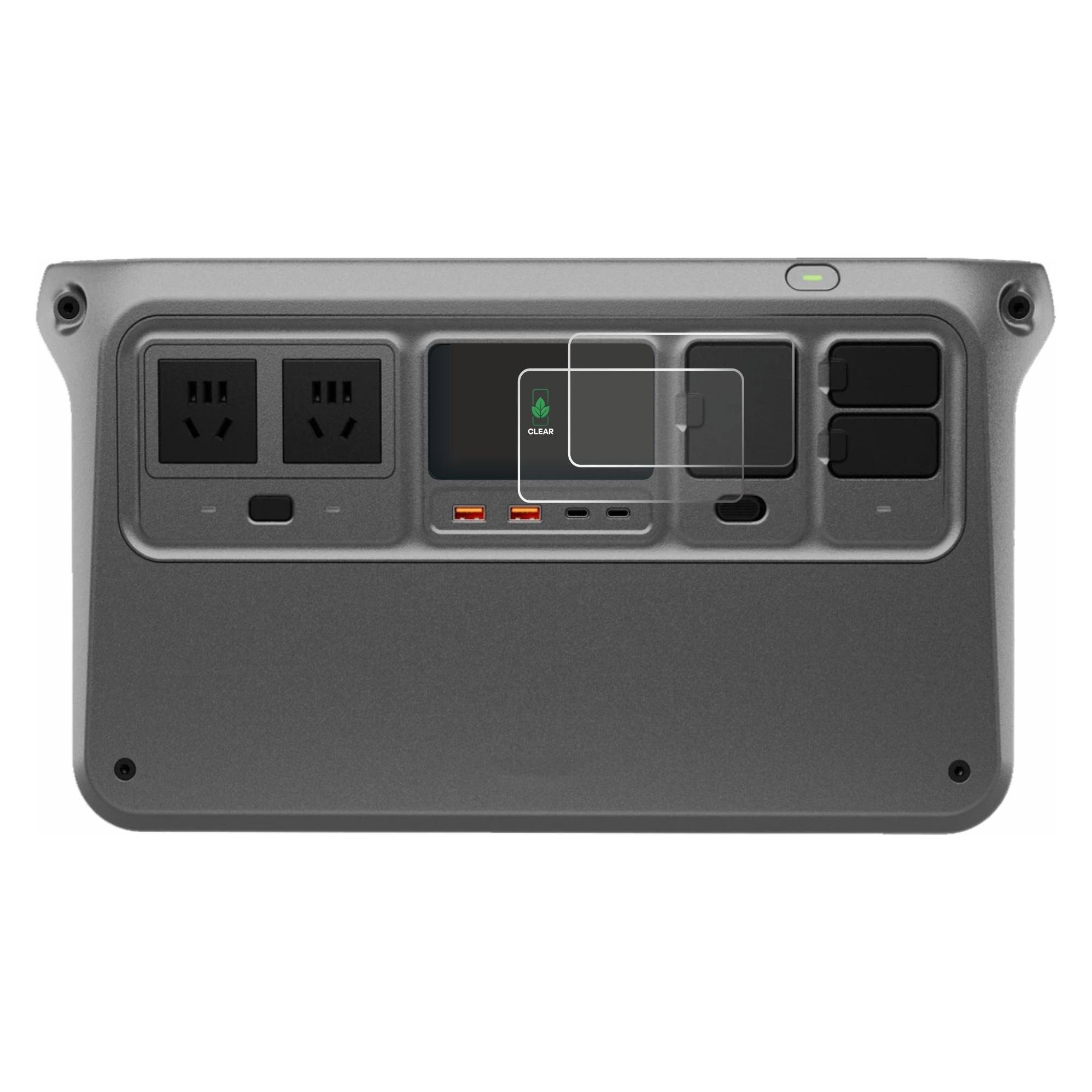 ScreenLeaf Schutzfolie für DJI Power 1000 V2 Displayschutz Display Schutz Folie Klar Transparent (6161975)