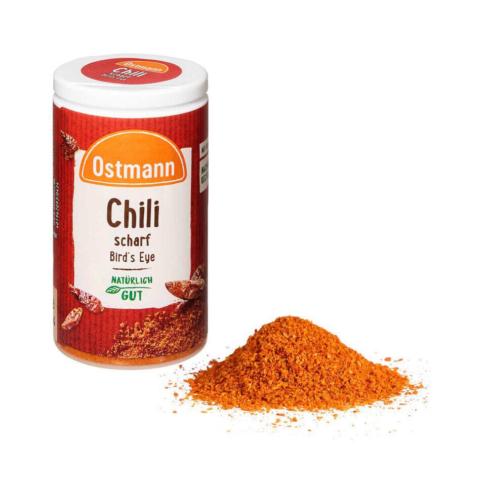 Ostmann Chili Bird´s Eye Gewürz 35,0 g 3908400000