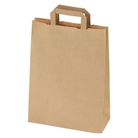 Raja Tragetasche PPL221KR Braun 80 g/m² (PPL221KR)