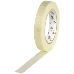 Xenial Filamentklebeband m.Längs-/Querfaden Breite 19mm L.50m S.125μ transparent
