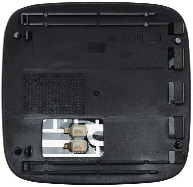 HELLA 9MX 563 717-032 Mirror Glass, wide angle mirror