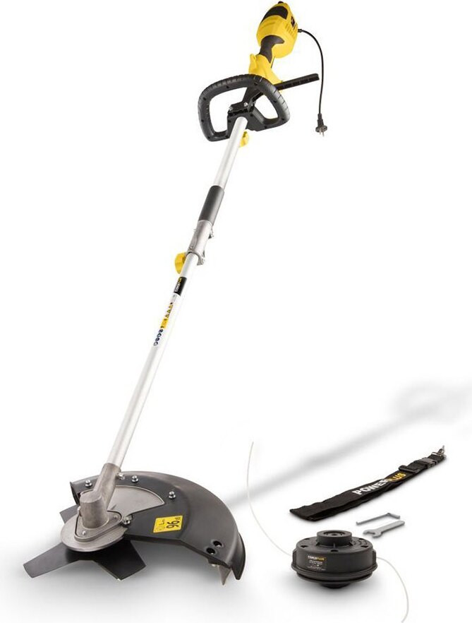 PowerPlus Elektrische grastrimmer POWXG30405 met 1000 watt vermogen