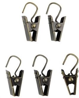 InStyleDesign Clips with Hooks (Set of 24) - n/a